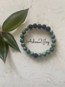 Ivy Green Aromatherapy Bracelet