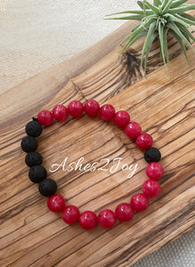 Red Aromatherapy Bracelet