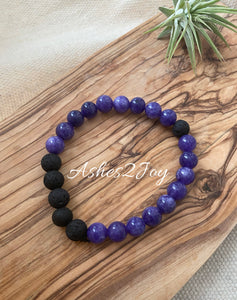 Dream Purple Aromatherapy Bracelet