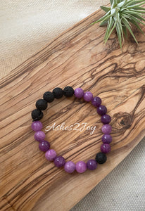 Purple Gloss Aromatherapy Bracelet